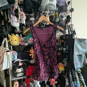 Guess Leopard Print Tank Top